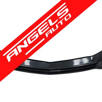 Prelungire Lip Fata compatibila cu Mercedes AClass W176 AMG (2015-2018) Negru Lucios - imagine 2