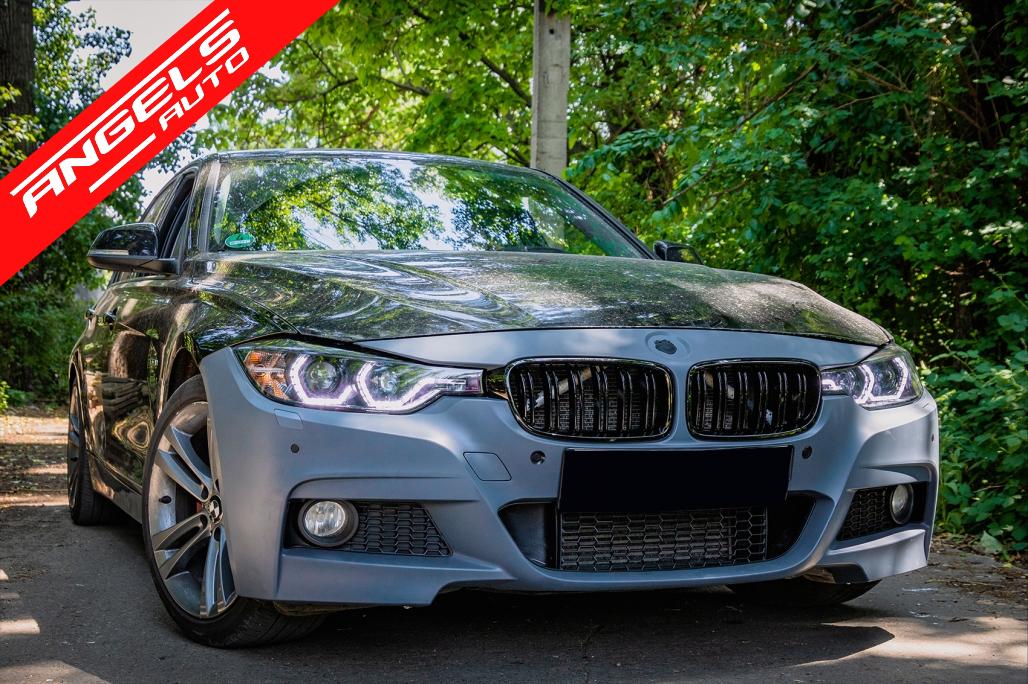 Bara Fata compatibila cu BMW F30 F31 (2011-2019) M-Technik Look - imagine 9