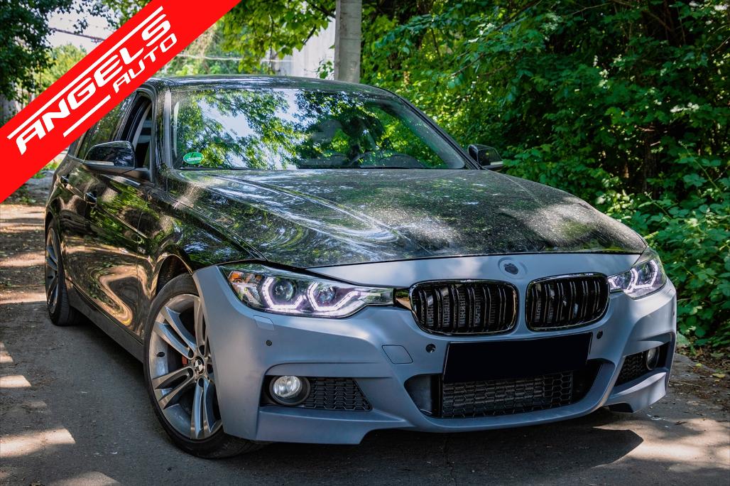 Bara Fata compatibila cu BMW F30 F31 (2011-2019) M-Technik Look - imagine 10