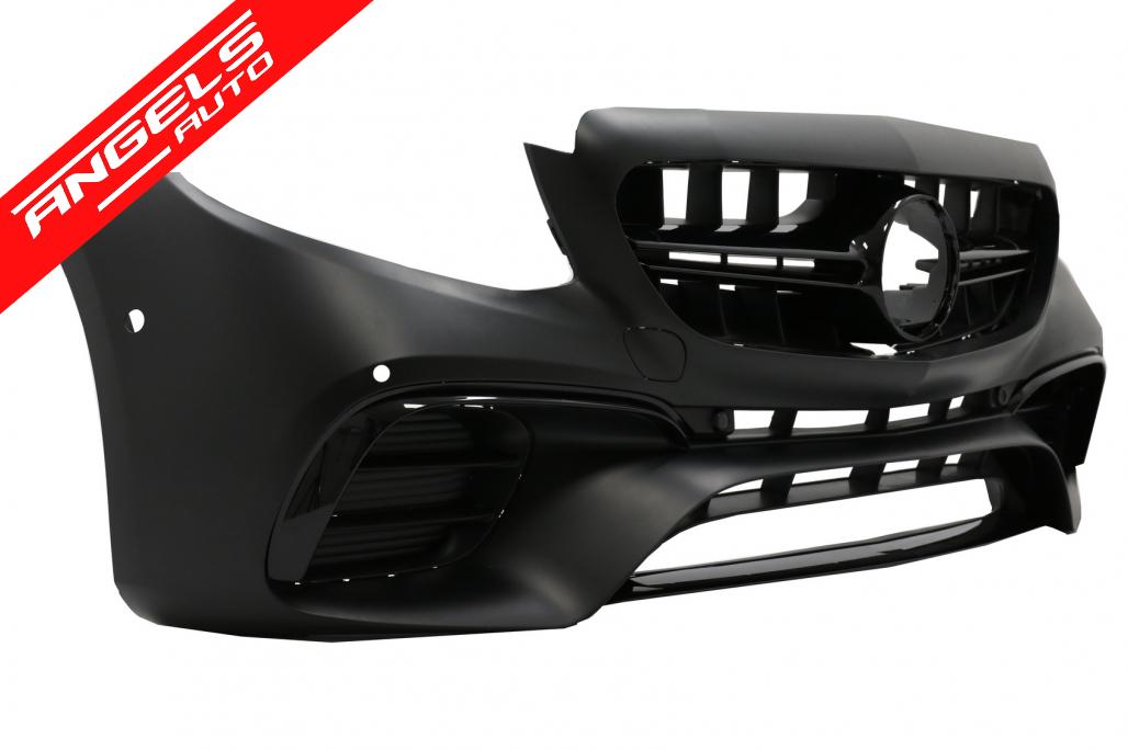 Bara Fata cu Difuzor Tobe compatibila cu Mercedes E-Class C238 A238 2016+ E63S Look - imagine 2