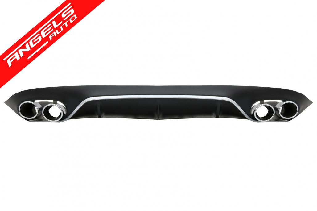 Bara Fata cu Difuzor Tobe compatibila cu Mercedes E-Class C238 A238 2016+ E63S Look - imagine 4