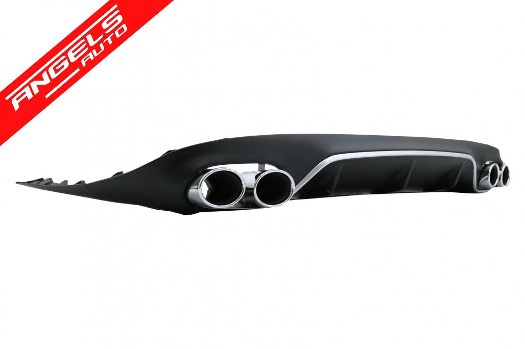 Bara Fata cu Difuzor Tobe compatibila cu Mercedes E-Class C238 A238 2016+ E63S Look - imagine 5