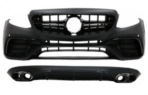 Bara Fata cu Difuzor compatibila cu Mercedes E-Class C238 2016-up E63 Design Negru