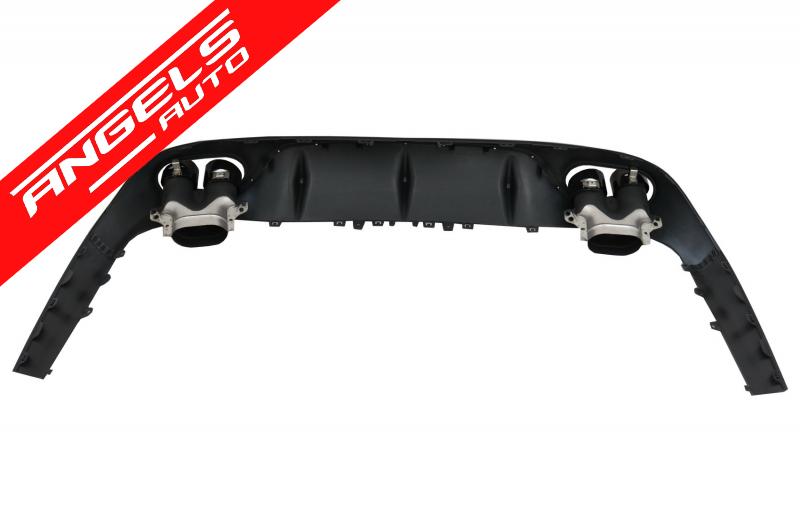 Bara Fata cu Difuzor compatibila cu Mercedes E-Class C238 2016-up E63 Design Negru - imagine 5