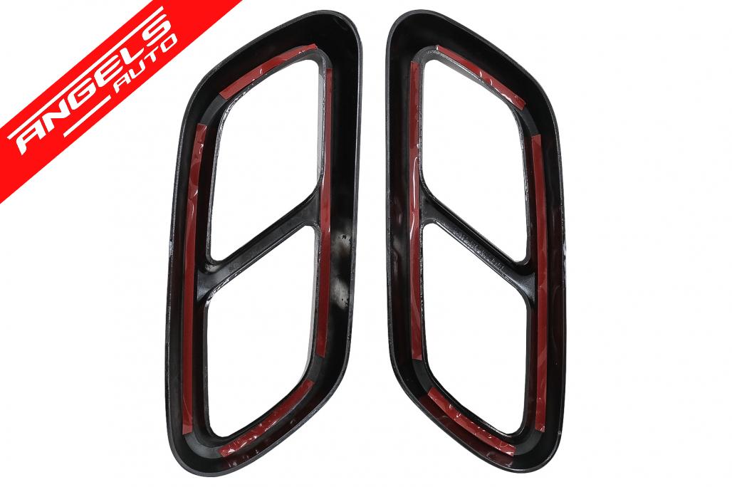 Ornamente tobe compatibile cu Mercedes C-Class W206 S206 (2021-Up) Negru Lucios - imagine 6