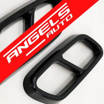 Ornamente tobe compatibile cu Mercedes C-Class W206 S206 (2021-Up) Negru Lucios - imagine 2