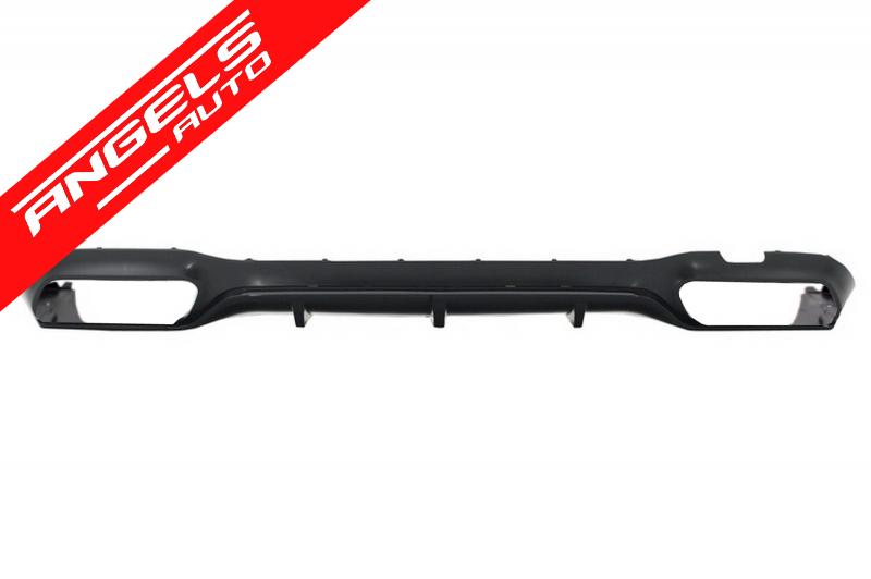 Difuzor Spate cu Tobe Negre compatibil cu Mercedes E-Class W213 (2016+) E63s Design - imagine 2