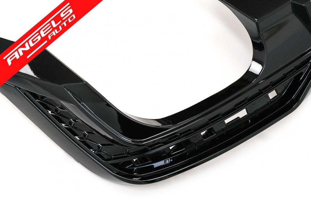 Difuzor Bara Spate compatibil cu Audi A5 F5 Facelift S-Line (2020-up) Negru Lucios - imagine 5