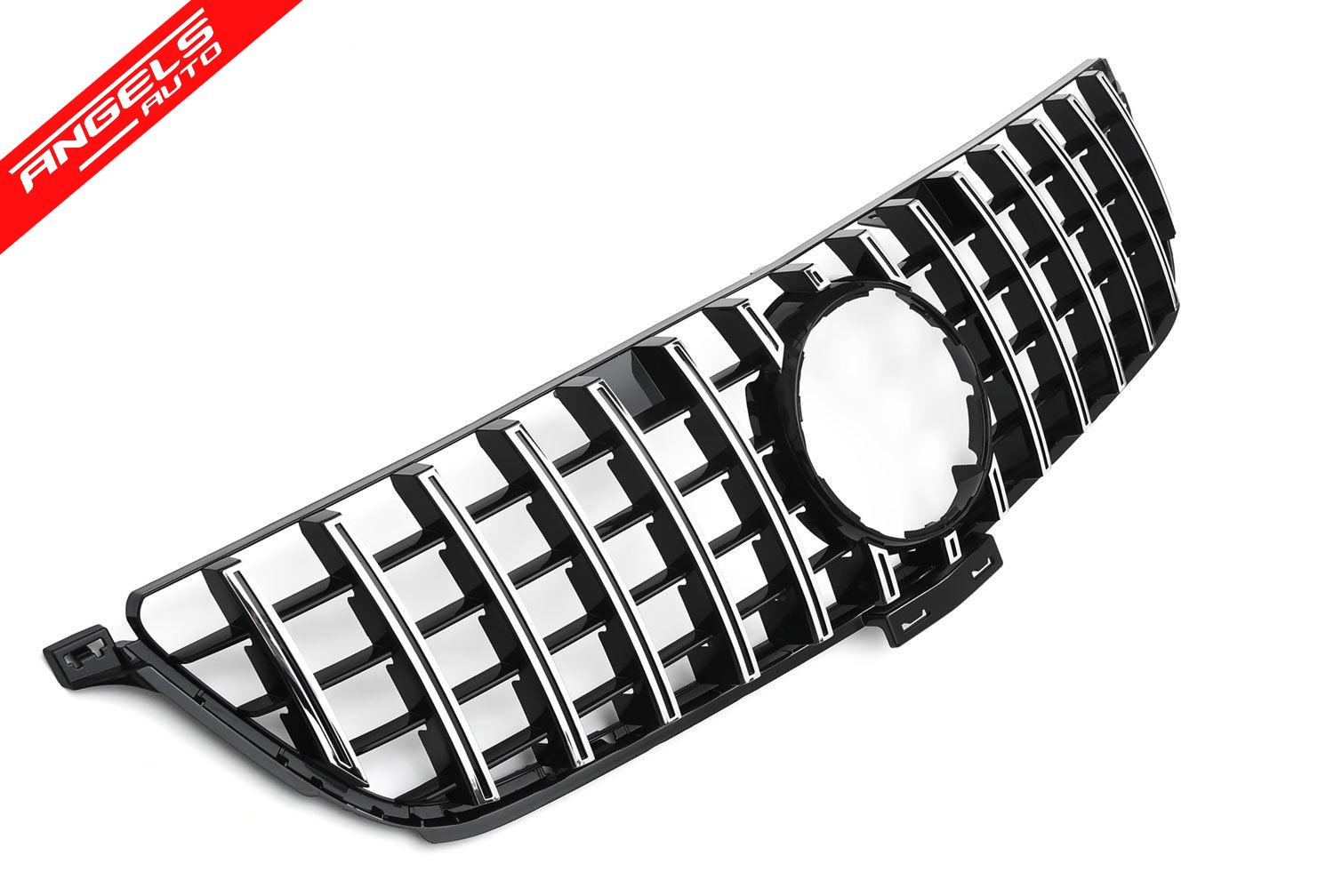Grila Panamericana compatibila cu Mercedes ML W166 (2012-2015) Crom