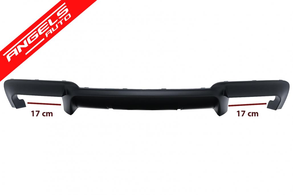 Difuzor aer cu evacuare dubla compatibil cu BMW Seria 5 F10 F11 (2011-2017) M Look - imagine 2
