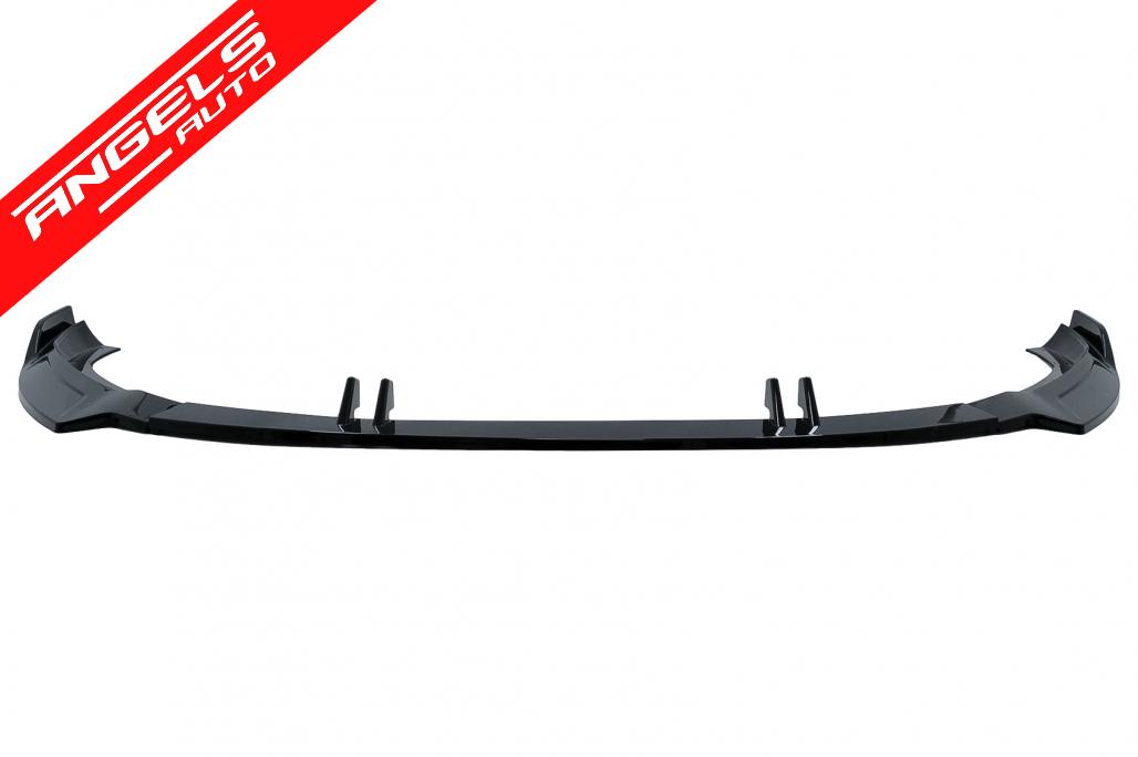 Prelungire Bara Fata compatibila cu Audi A4 B9 Facelift S-Line (2020-) Negru Lucios