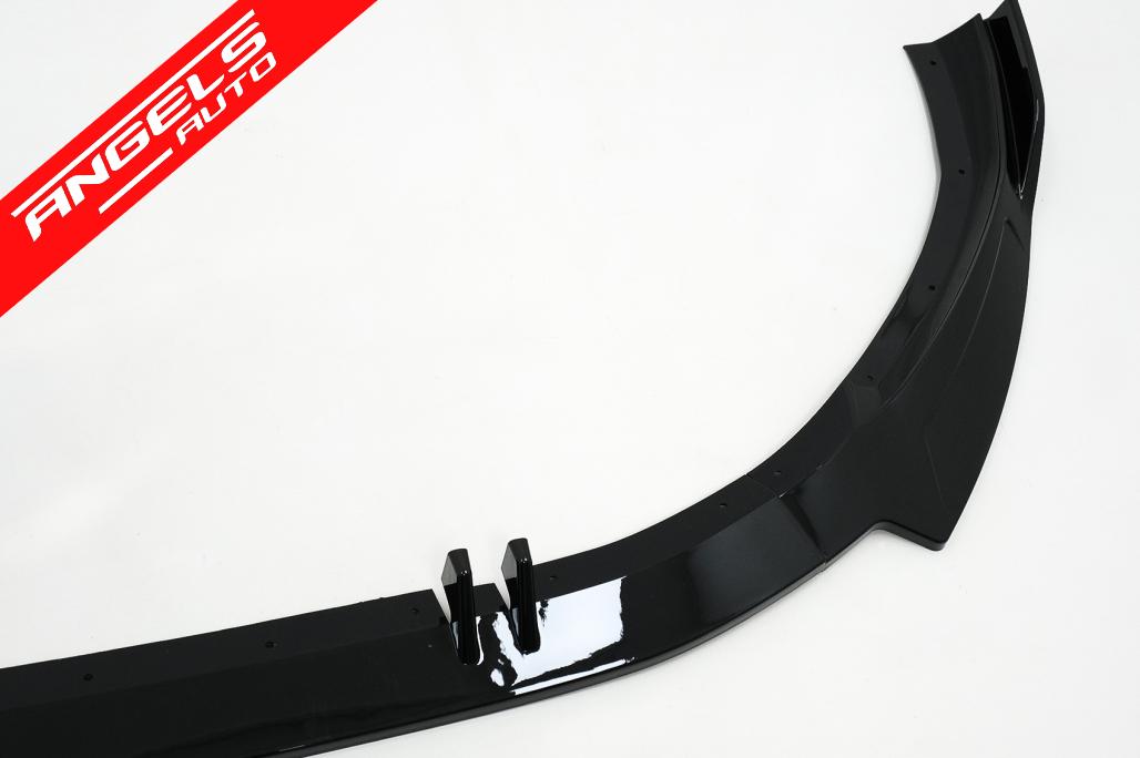 Prelungire Bara Fata compatibila cu Audi A4 B9 Facelift S-Line (2020-) Negru Lucios - imagine 5