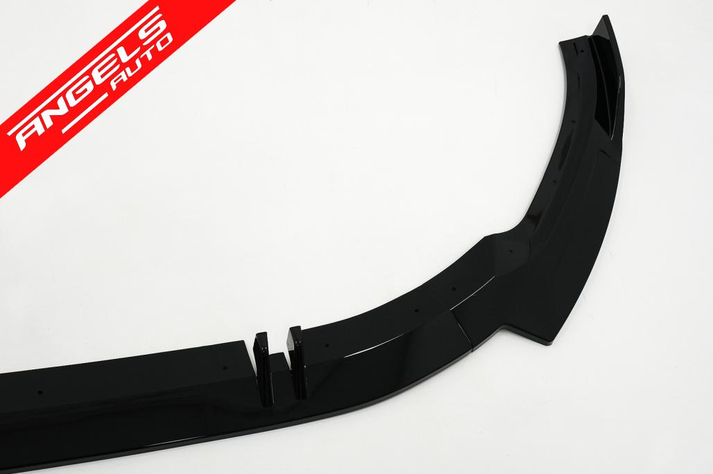 Prelungire Bara Fata compatibila cu Audi A5 F5 Bara S-Line 2020-Up Negru Lucios - imagine 6