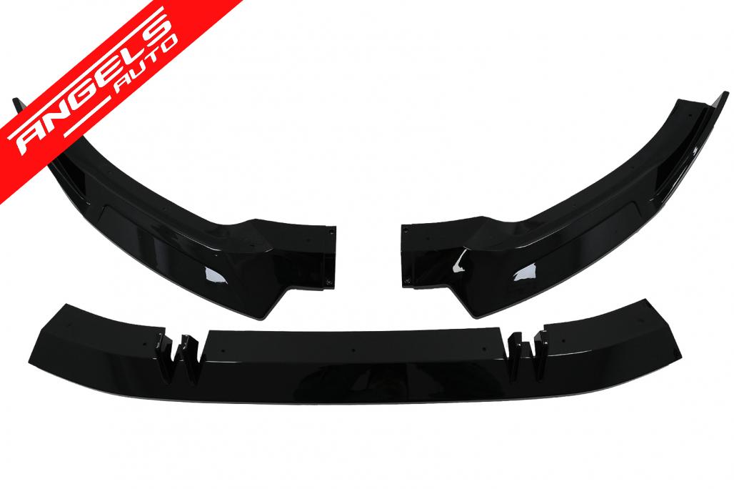 Prelungire Bara Fata compatibila cu Audi A5 F5 Bara S-Line 2020-Up Negru Lucios - imagine 7