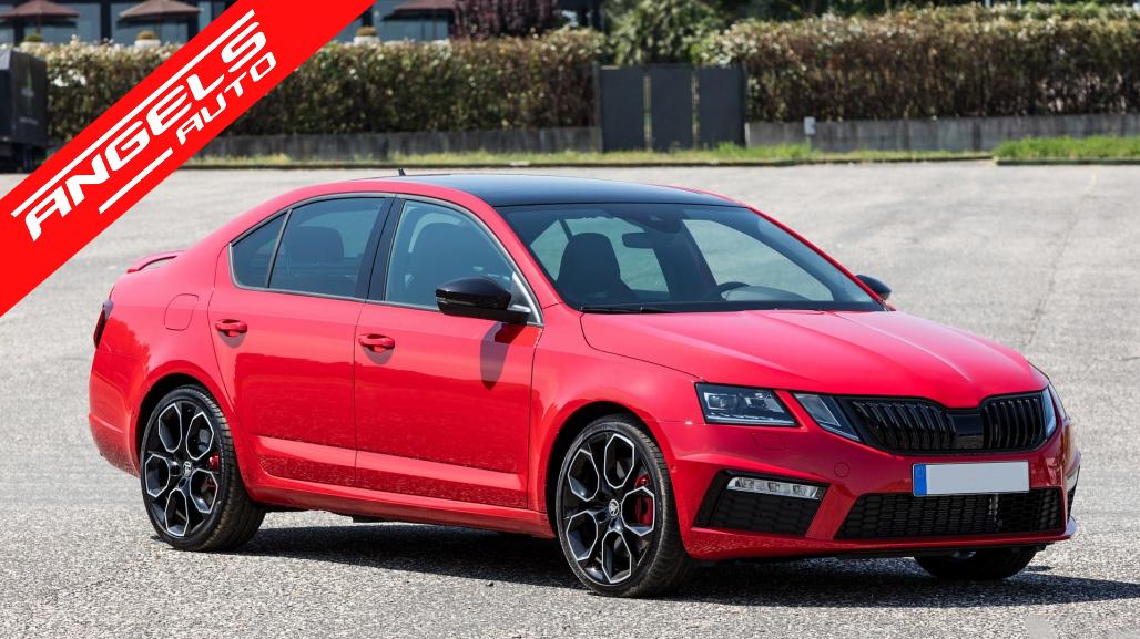 Bara Fata compatibila cu Skoda Octavia 3 5E Facelift (2017-2019) RS Look - imagine 6