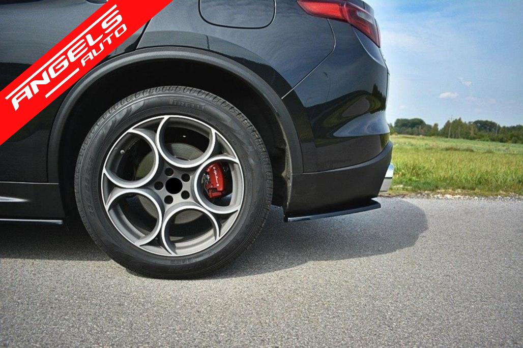 Prelungiri Bara Spate compatibile cu Alfa Romeo Stelvio 949 (2016-2020) Negru - imagine 7