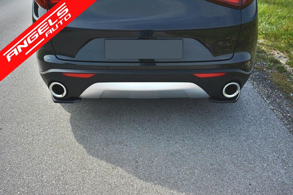 Prelungiri Bara Spate compatibile cu Alfa Romeo Stelvio 949 (2016-2020) Negru - imagine 6
