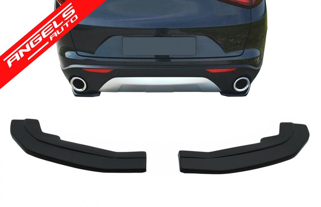 Prelungiri Bara Spate compatibile cu Alfa Romeo Stelvio 949 (2016-2020) Negru - imagine 5