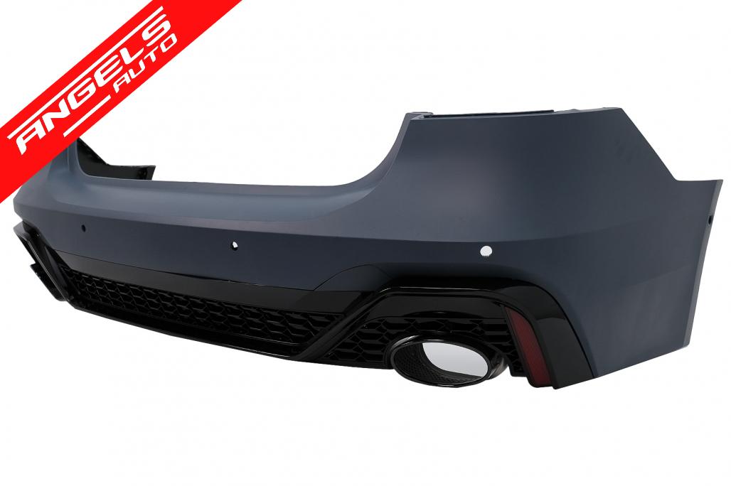 Bara Spate cu Tobe compatibila cu Audi A7 4K8 Sportback (2018-up) RS Design - imagine 2