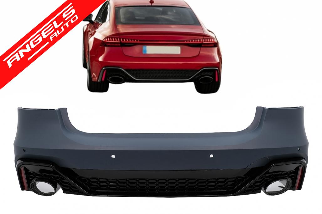 Bara Spate cu Tobe compatibila cu Audi A7 4K8 Sportback (2018-up) RS Design - imagine 4