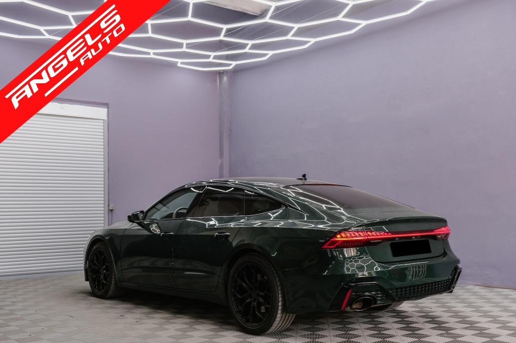 Bara Spate cu Tobe compatibila cu Audi A7 4K8 Sportback (2018-up) RS Design - imagine 7