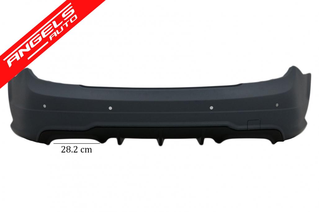 Pachet Exterior compatibil cu Mercedes C-Class W204 (2007-2015) Facelift C63 Design - imagine 3