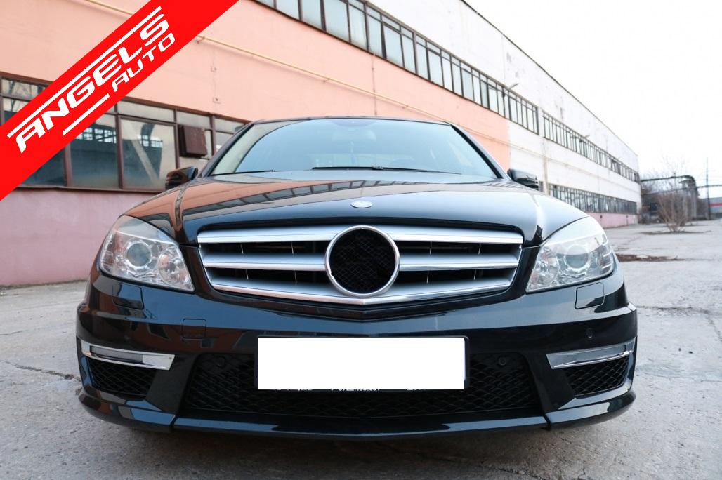 Bara Fata compatibila cu Mercedes C-Class W204 S204 C204 (2007-2015) Facelift C63 Design - imagine 4