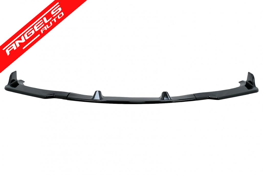 Lip Bara Fata compatibil cu BMW Seria 3 E90 E91 LCI (2008 - 2011) Negru Lucios