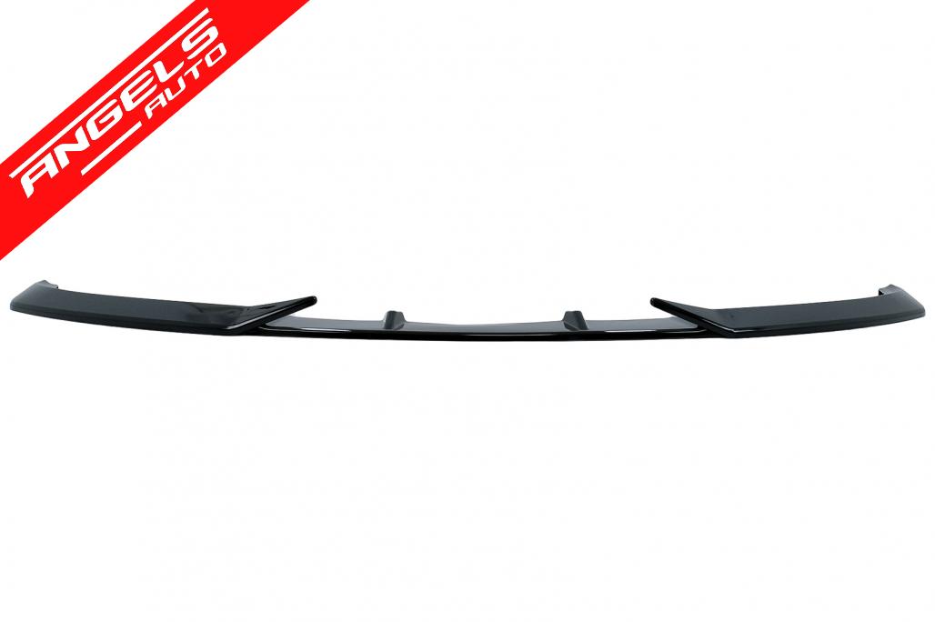 Lip Bara Fata compatibil cu BMW Seria 3 E92 E93 (2006-2009) Coupe Cabrio Negru Lucios