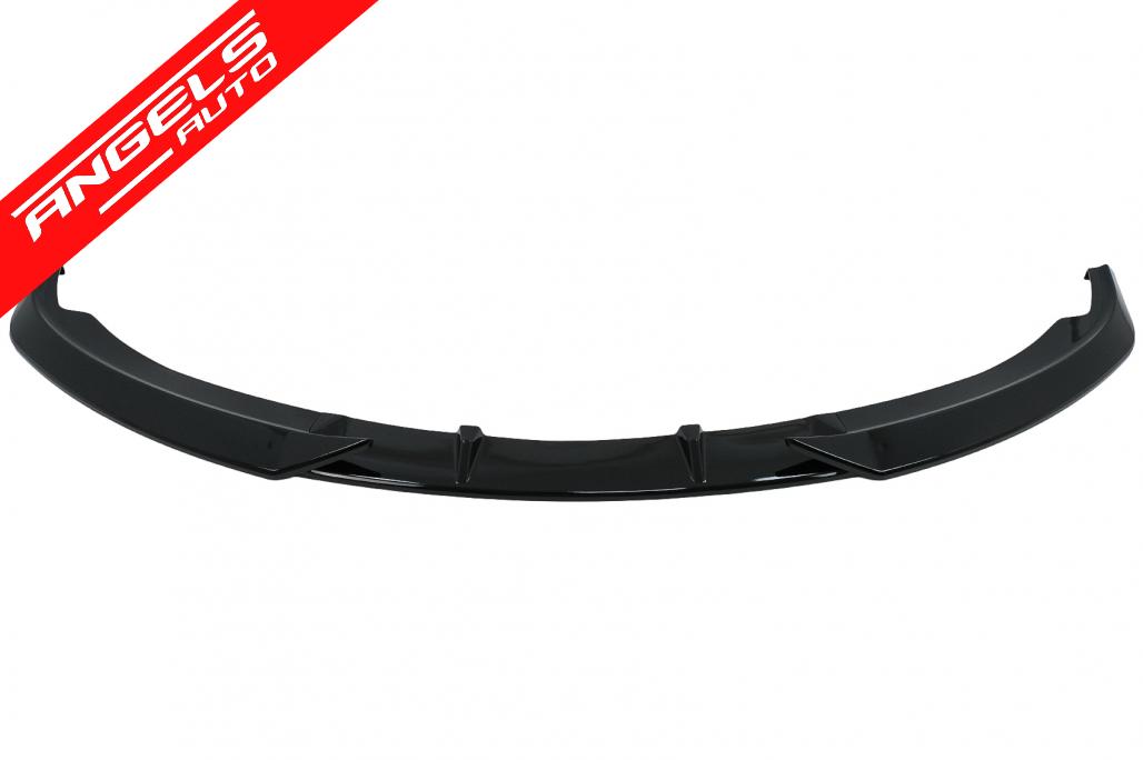 Lip Bara Fata compatibil cu BMW Seria 3 E92 E93 (2006-2009) Coupe Cabrio Negru Lucios - imagine 2