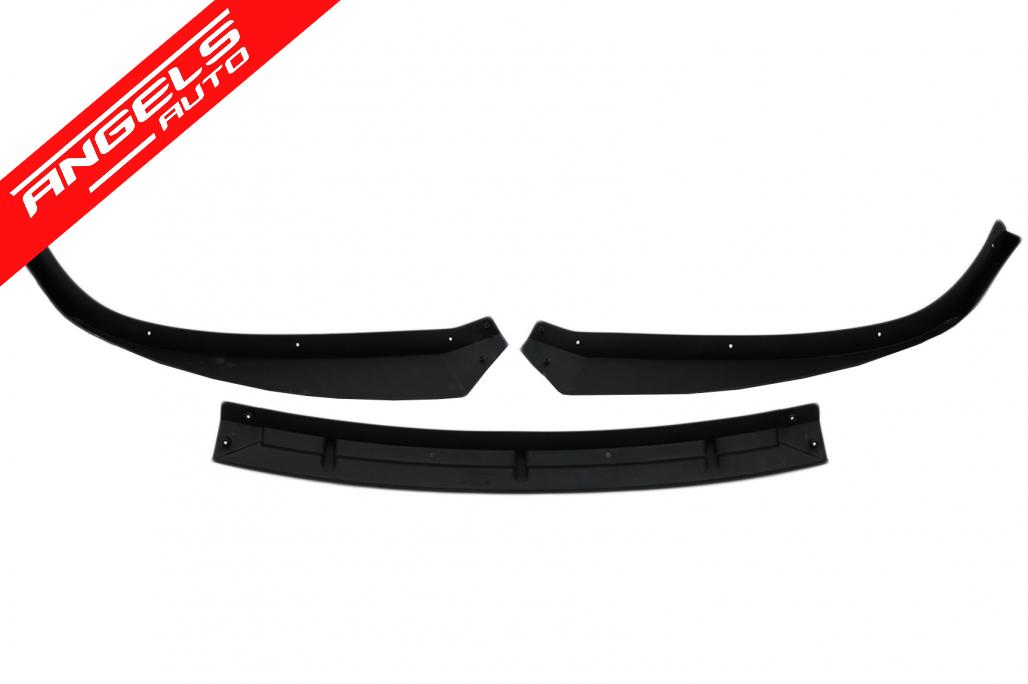 Lip Bara Fata compatibil cu Tesla Model S (2016-2020) Liftback Sedan Negru Lucios - imagine 3
