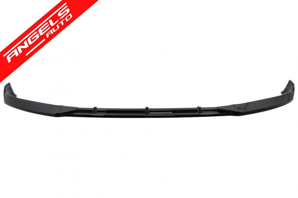 Lip Bara Fata compatibil cu Tesla Model S (2016-2020) Liftback Sedan Negru Lucios