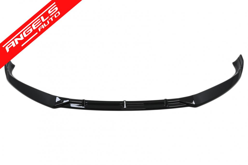 Lip Bara Fata compatibil cu Tesla Model S (2016-2020) Liftback Sedan Negru Lucios - imagine 4