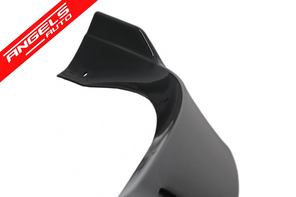 Lip Bara Fata compatibil cu Tesla Model S (2016-2020) Liftback Sedan Negru Lucios - imagine 6
