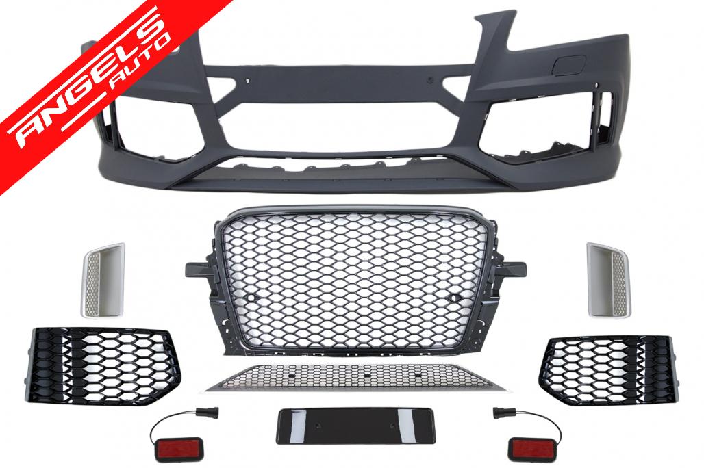 Bara fata compatibila cu Audi Q5 8R SUV (2012-2016) RS Look - imagine 7