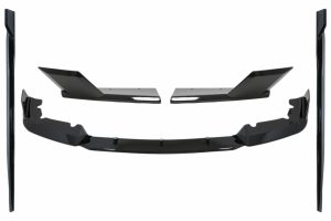Pachet Exterior Aero compatibil cu BMW F95 X5M Competition 2018-up Negru Lucios