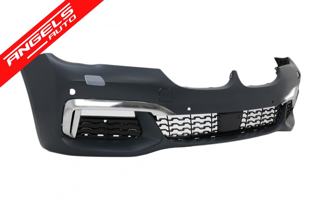 Pachet Exterior compatibil cu BMW Seria 7 G11 G12 (2015-2019) M-Technik Look - imagine 3