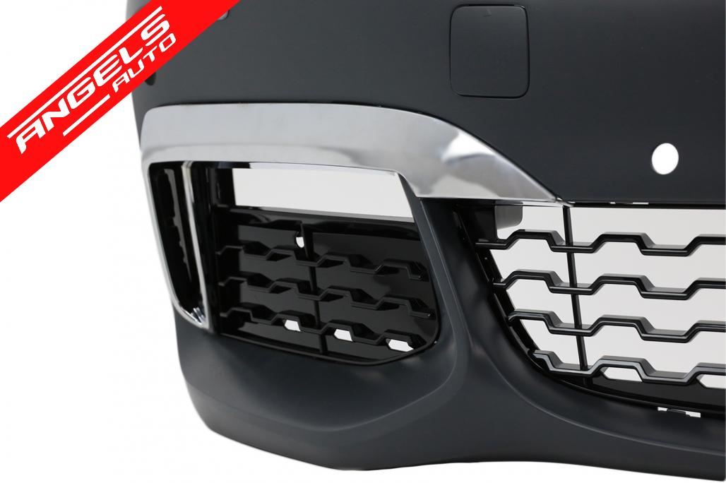 Pachet Exterior compatibil cu BMW Seria 7 G11 G12 (2015-2019) M-Technik Look - imagine 4