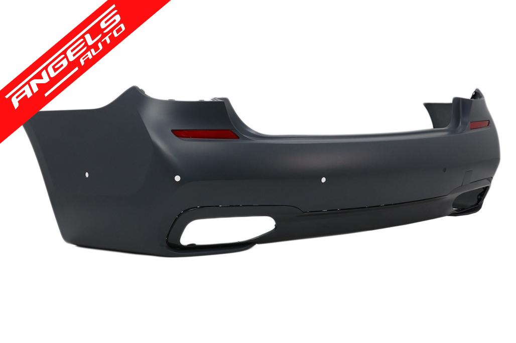 Pachet Exterior compatibil cu BMW Seria 7 G11 G12 (2015-2019) M-Technik Look - imagine 6