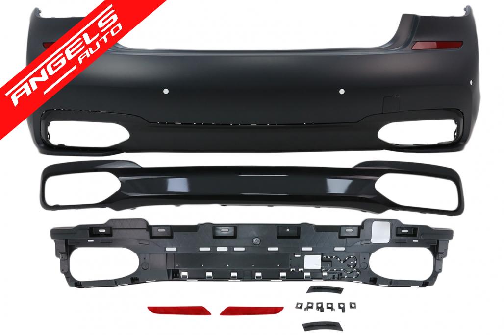 Pachet Exterior compatibil cu BMW Seria 7 G11 G12 (2015-2019) M-Technik Look - imagine 5