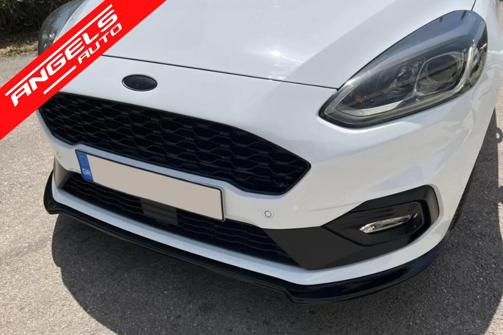 Lip Bara Fata compatibil cu Ford Fiesta Mk8 ST / ST-Line (2017-2021) Negru Lucios - imagine 7