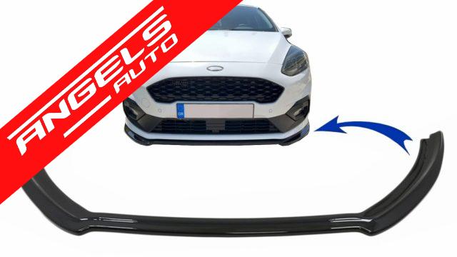 Lip Bara Fata compatibil cu Ford Fiesta Mk8 ST / ST-Line (2017-2021) Negru Lucios