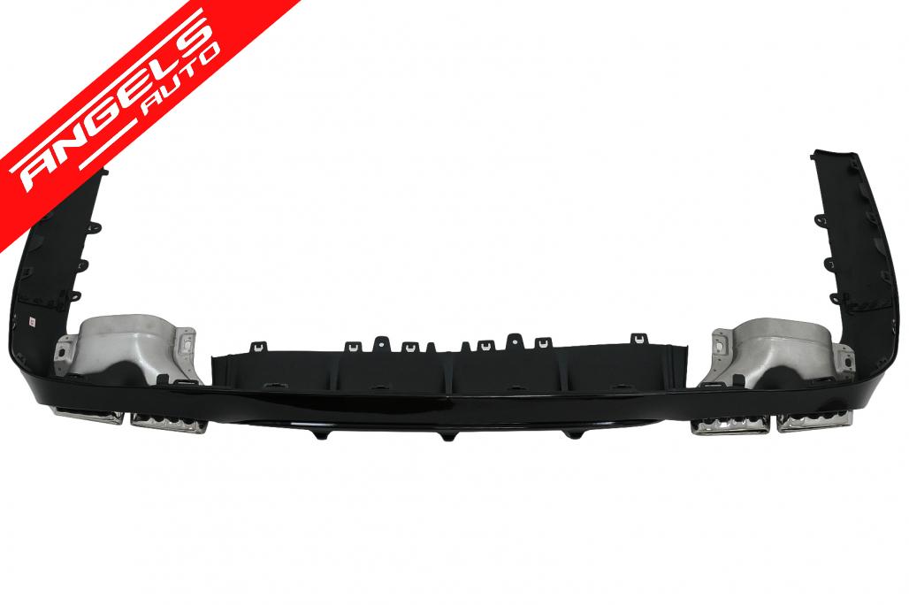 Difuzor Bara Spate compatibil cu Mercedes E-Class C238 A238 AMG Line E63 Crom Look - imagine 3