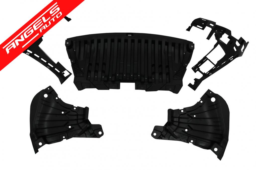 Kit exterior compatibil cu Mercedes E-Class W213 Design (2016-2019) cu Tipsuri Crom - imagine 5
