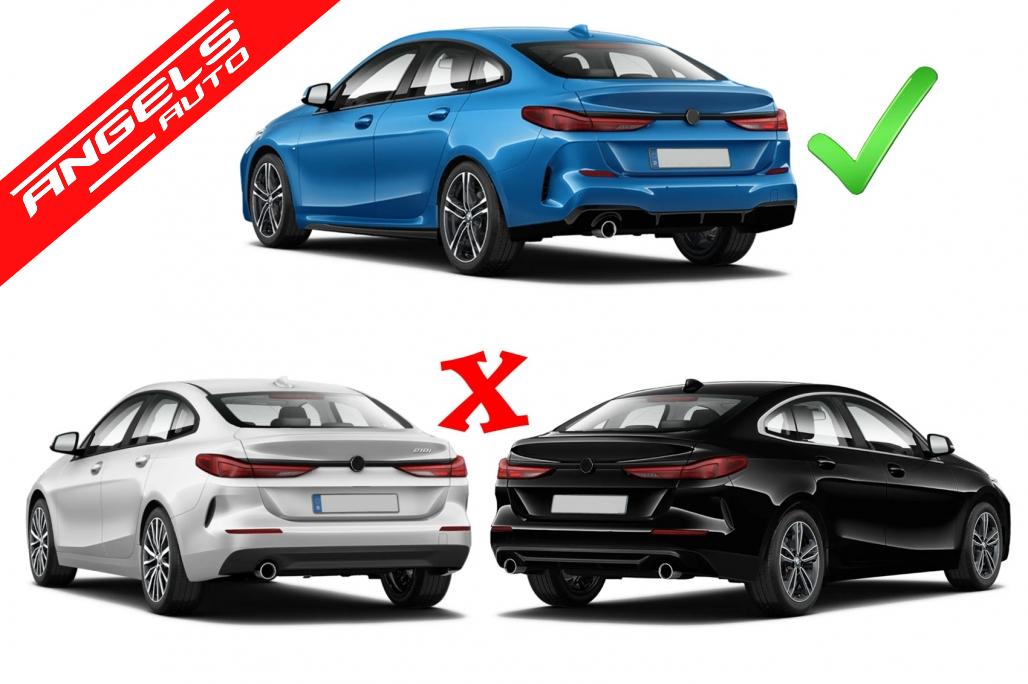 Difuzor Evacuare Dubla Negru Lucios compatibil cu BMW F44 (2020-up) M235I Look - imagine 8