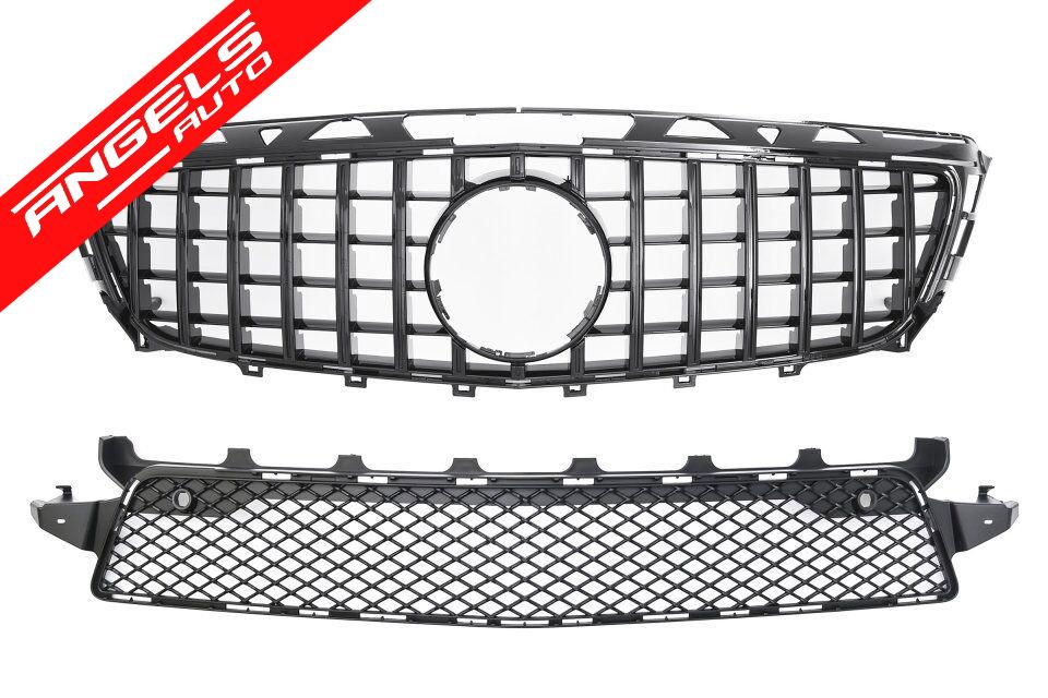 Grila Panamericana compatibila cu Mercedes CLS W218 2011-2014 Neagra