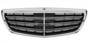 Grila compatibila cu Mercedes W222 S-Class 2014-2020 S63 S65 Crom