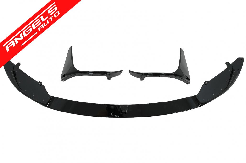 Kit Aero compatibil cu BMW F80 M3 F82 M4 (2014-2019) M Sport Design Negru Lucios - imagine 3