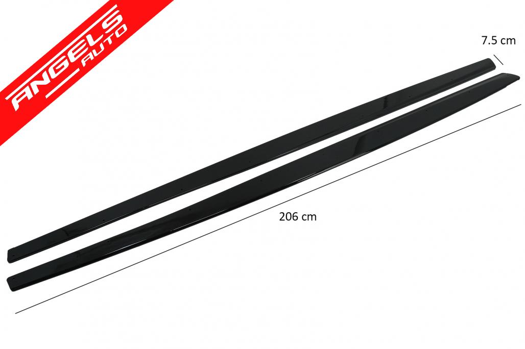 Kit Aero compatibil cu BMW F80 M3 F82 M4 (2014-2019) M Sport Design Negru Lucios - imagine 6