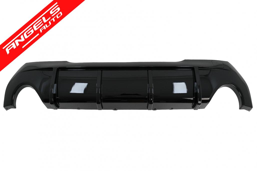 Pachet Exterior Aero compatibil cu BMW Seria 1 F40 (2019-up) M Sport Design Negru Lucios - imagine 5